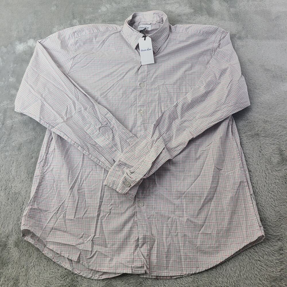 Steven Alan Reverse Seam Shirt Size Large New - Made USA
